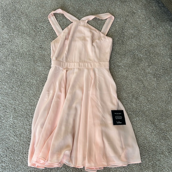 Lulus Dresses & Skirts - Pink homecoming dress size xs